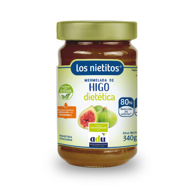Mermelada higo s/azúcar 340gr Los Nietitos Mermelada Higo 0% 340g Los Nie