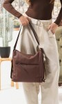 CARTERA MOCHILA KELLY CHOCOLATE