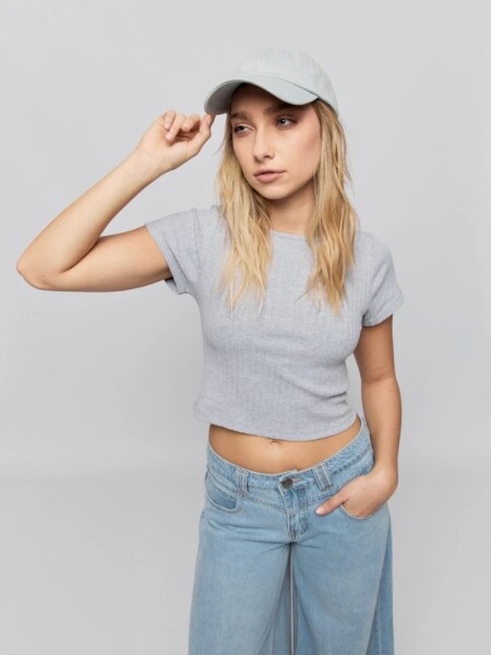 T-SHIRT P.CAKE SESTIERE GRIS