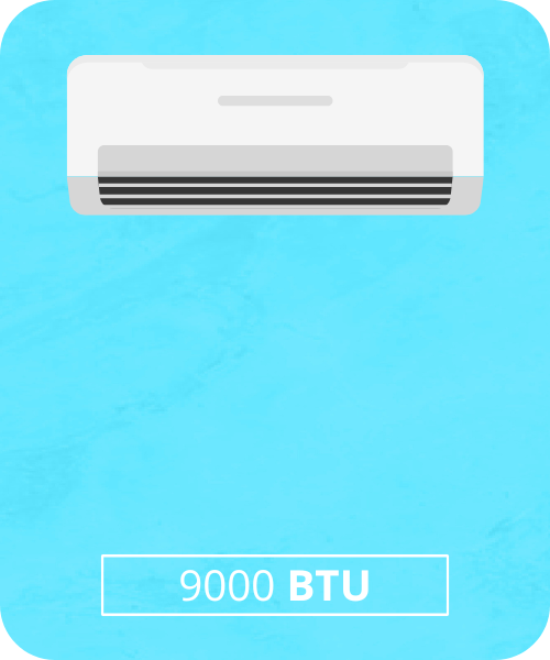 9000 BTU