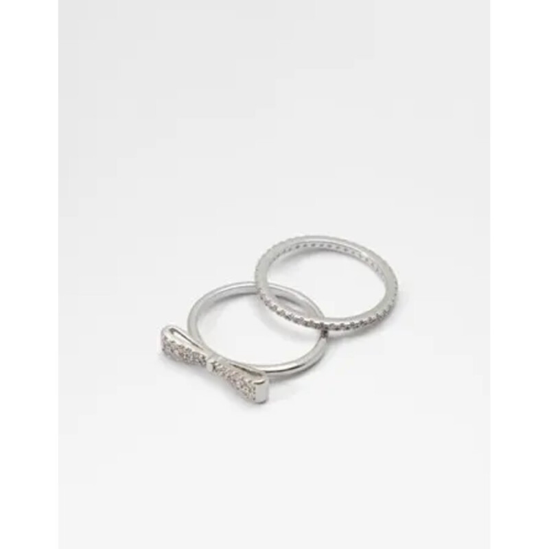 BOWTIIE SILVER/CLEAR MULTI SILVER/CLEAR MULTI