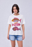 Remera Trendy Pez rosa