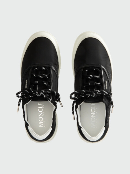 MONCLER - Zapatillas de ante Vera Leisure Negro