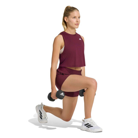 Top de Mujer Adidas We Tank Bordó
