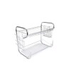 Escurridor Doble Cromado 44x24.50x36 cm Escurridor Doble Cromado 44x24.50x36 Cm