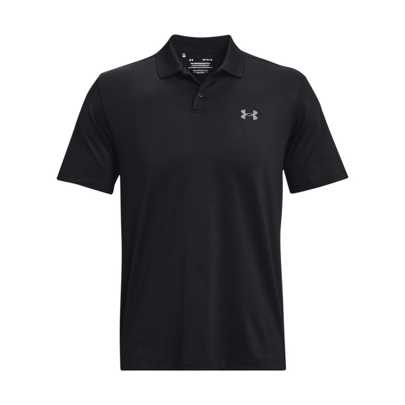UA Matchplay Polo-BRN BLK-001