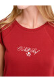 Musculosa O'Neill Woman Oceanside Shell Rojo