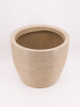 MACETERO REDONDO ARENA BEIGE