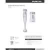 Mixer Punktal 50 Hz 250W Modelo PK-939 blanco Mixer Punktal 50 Hz 250W Modelo PK-939 blanco