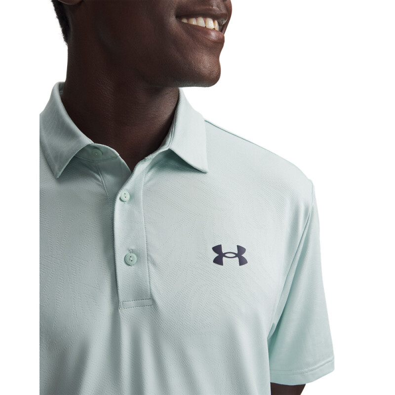 UA Playoff Jacquard Polo-BLU BLU-477
