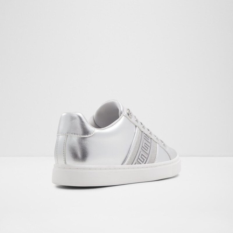 PALAZZI WHITE COMBO SYNTHETIC SILVER