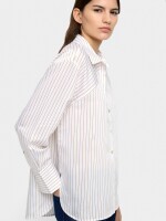 Camisa Con Rayas multicolor