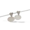 Caravanas Colgante-Plata 925 esterlina-Sin piedra-CA3556 sinpiedra