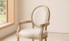 Silla de Roble con apoyabrazos - Clara Silla de Roble con apoyabrazos - Clara
