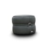 Puff 100% Cuero - Ava Gris