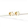 Caravanas Perlas- Oro bajo - Perla española- CA8234 conperla