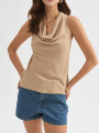 Musculosa Zaru Beige