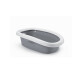 BANDEJA SANITARIA STEFANPLAST SPRINT 10 GRIS/BLANCO BANDEJA SANITARIA STEFANPLAST SPRINT 10 GRIS/BLANCO