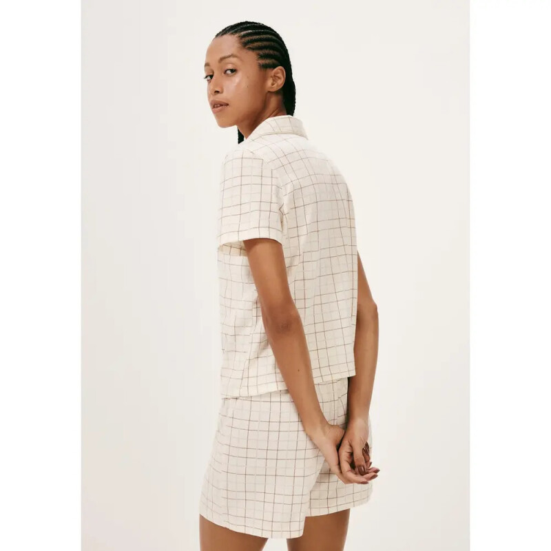 PIJAMA MM FEM OFF WHITE