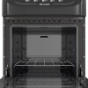 Cocina Mueller Vetro Fratello 4b Color Negro Mate Con Puerta Con Visor 220v Cocina Mueller Vetro Fratello 4b Color Negro Mate Con Puerta Con Visor 220v