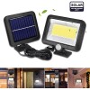 Foco Led Panel Solar 4 Unidades -sensor Movimiento Control Foco Led Panel Solar 4 Unidades -sensor Movimiento Control