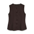 VMSELMA WAISTCOAT WVN NOOS Chocolate Torte