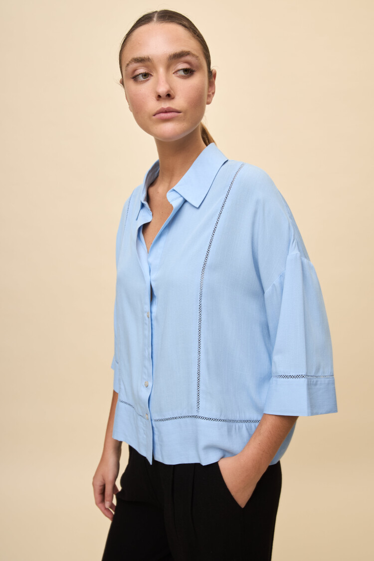 CAMISA LIBERTA Celeste