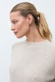Sweater Porto cashmere blend beige melange