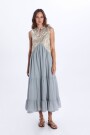 VESTIDO NEW TRIANGLE Beige