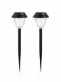 LAMPARA PARA JARDIN SET 2PCS NEGRO