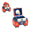 Caja Musical Infantil Polo 12 Cohete Azul Caja Musical Infantil Polo 12 Cohete Azul