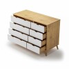 Cómoda 8 Cajones Madera - Linea Dublin Blanco