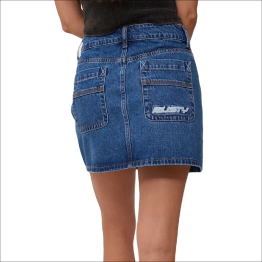 Pollera Rusty Junie - Azul Pollera Rusty Junie - Azul