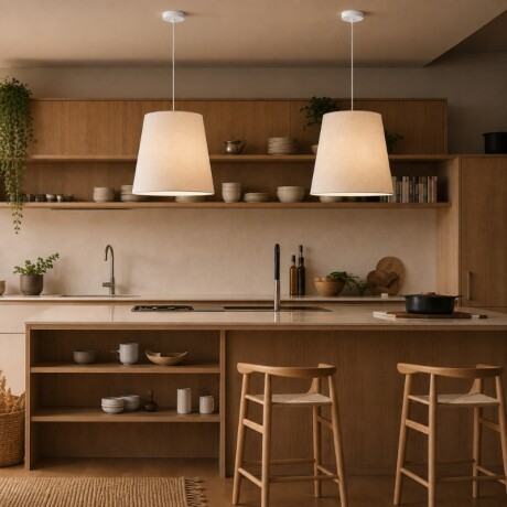 ARTEFACTO COLGANTE DECORATIVO SIRA - BLANCO Luminaria Colgante Sira Blanca