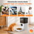 Dispensador Alimentador Mascotas Smart Inteligente Con Cámara 4lt Du4lb-vs ALIMENTADOR SMART C/CAMARA DU4LB-VS