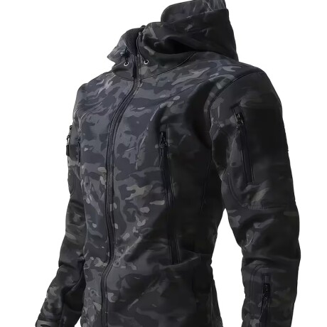CAMPERA TACTICA NEOPRENO NEGRO CAMO ORS-336 CAMPERA TACTICA NEOPRENO NEGRO CAMO ORS-336