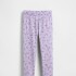 SEPT PRINTED BF LEGGING ORCHID