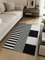 ALFOMBRA DE ALGODÓN NEGRO