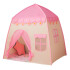 Carpa Casita Infantil Desarmable C/ Ventanas Diseño Infantil Color Rosa