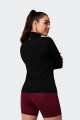 Remera Fabletics Manga Larga Feather Tech Negro