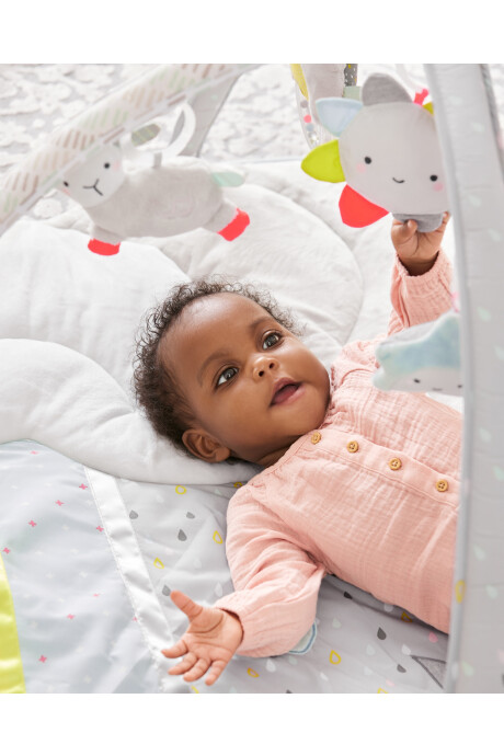 Gimnasio infantil, diseño nube plateada Sin color
