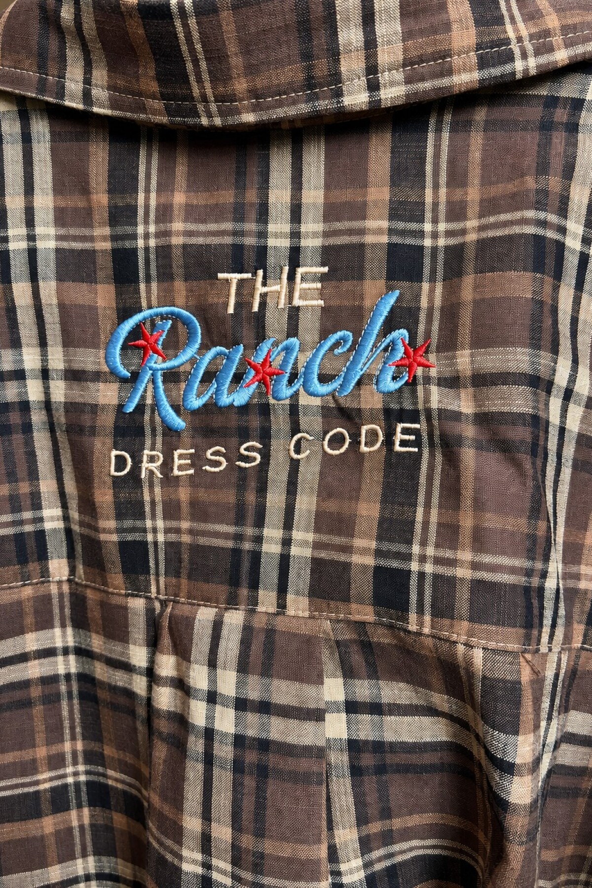 The Ranch Shirt Chocolate / Negro