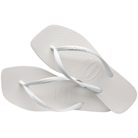 Sandalias de Mujer Havaianas Slim Square Blanco