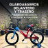 Bicicleta Infantil Doumoer R16 Canasto Parrilla Guardabarros Rojo 1