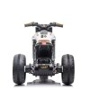 Moto a Bateria Bebesit Trueno 12V con Luces y Sonido Negro