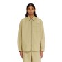 Camisa Para Hombre S-Alias-Zip Beige