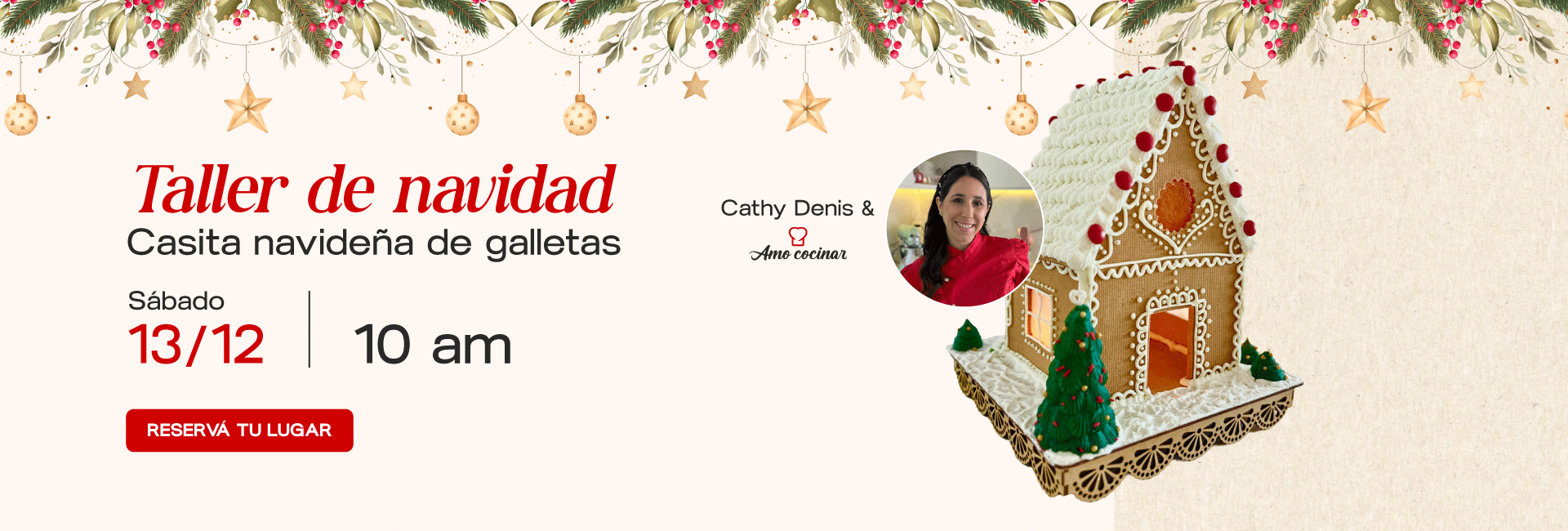 Taller Navideño con Cathy Denis