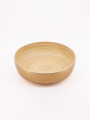 BOWL DE BAMBÚ DORADO