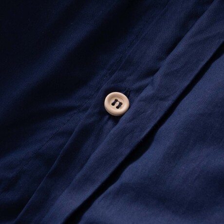 FUNDA NÓRDICA 2 PLAZAS LINO-Y-ALGODON AZUL LINEN COTTON MARINO