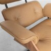 BUTACA CUERO - CHARLES EAMES - C/APOYA PIES - CUERO COLOR CASTAÑO BUTACA CUERO - CHARLES EAMES - C/APOYA PIES - CUERO COLOR CASTAÑO